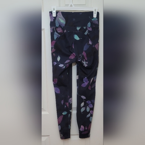All In Motion Contour Power Waist Floral Women's Leggings - Picture 4 of 7